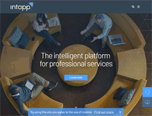 Tablet Screenshot of intapp.com